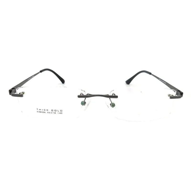 Gmei Men's Eyeglasses Titanium Alloy S8326 Rimless