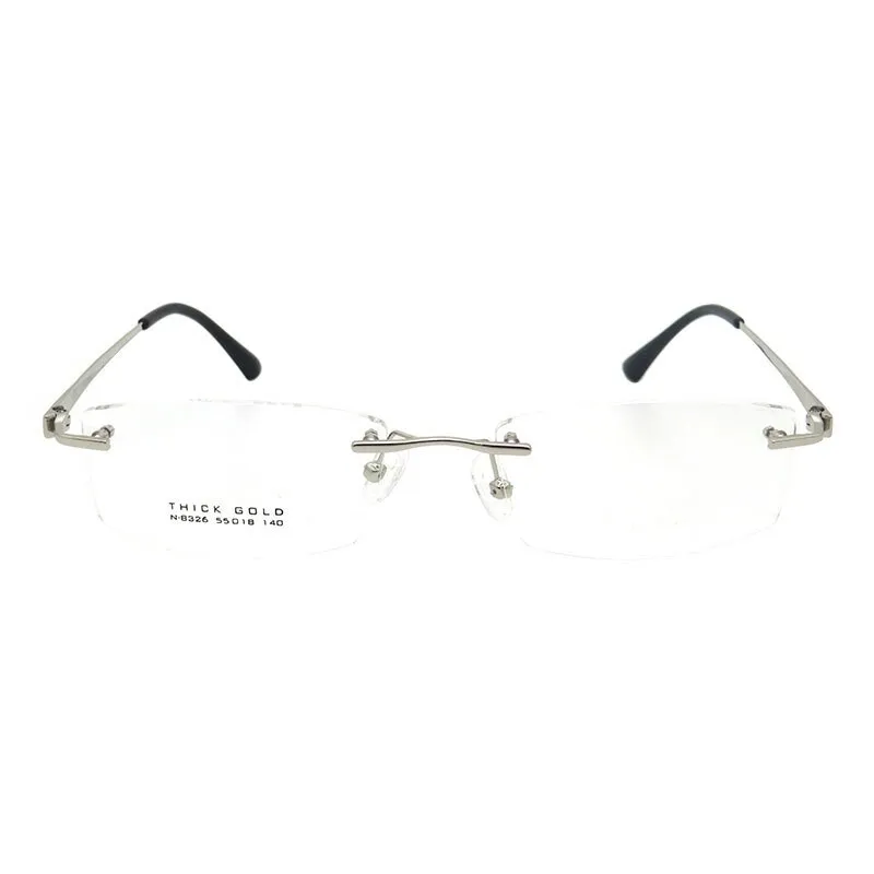 Gmei Men's Eyeglasses Titanium Alloy S8326 Rimless