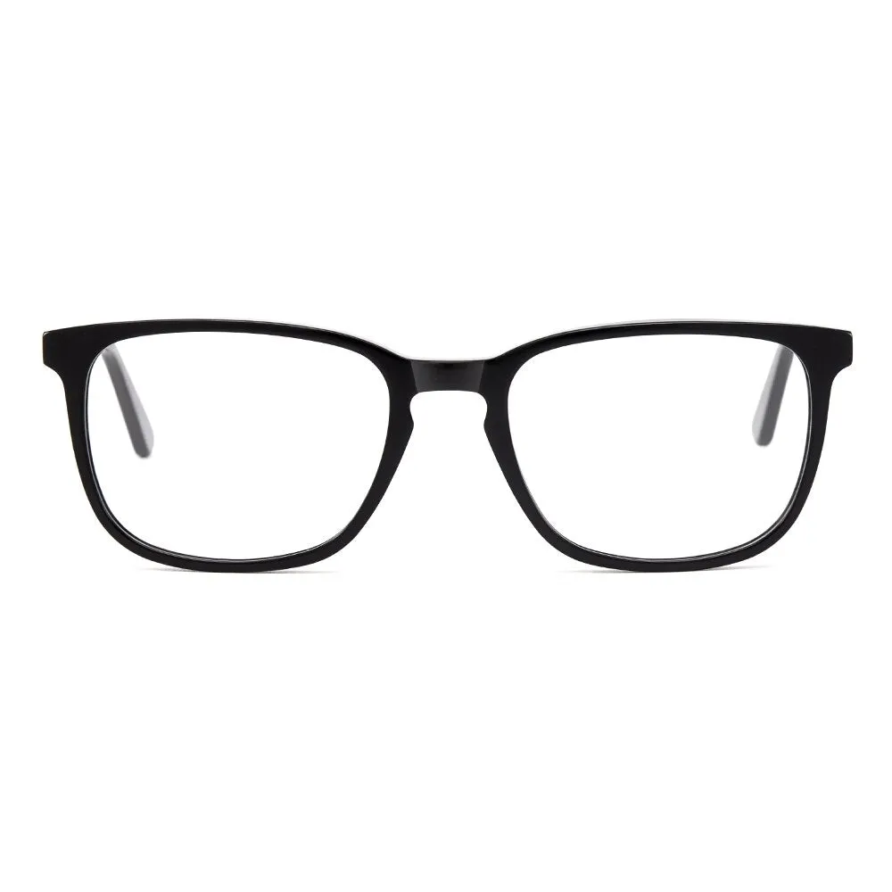 Gmei Unisex Eyeglasses Acetate Square Full Rim Spring Hinges Yh6028