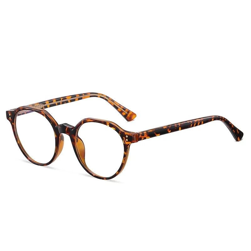 Gmei Unisex Eyeglasses Anti Blue Light Glasses Tr90 Round 2084