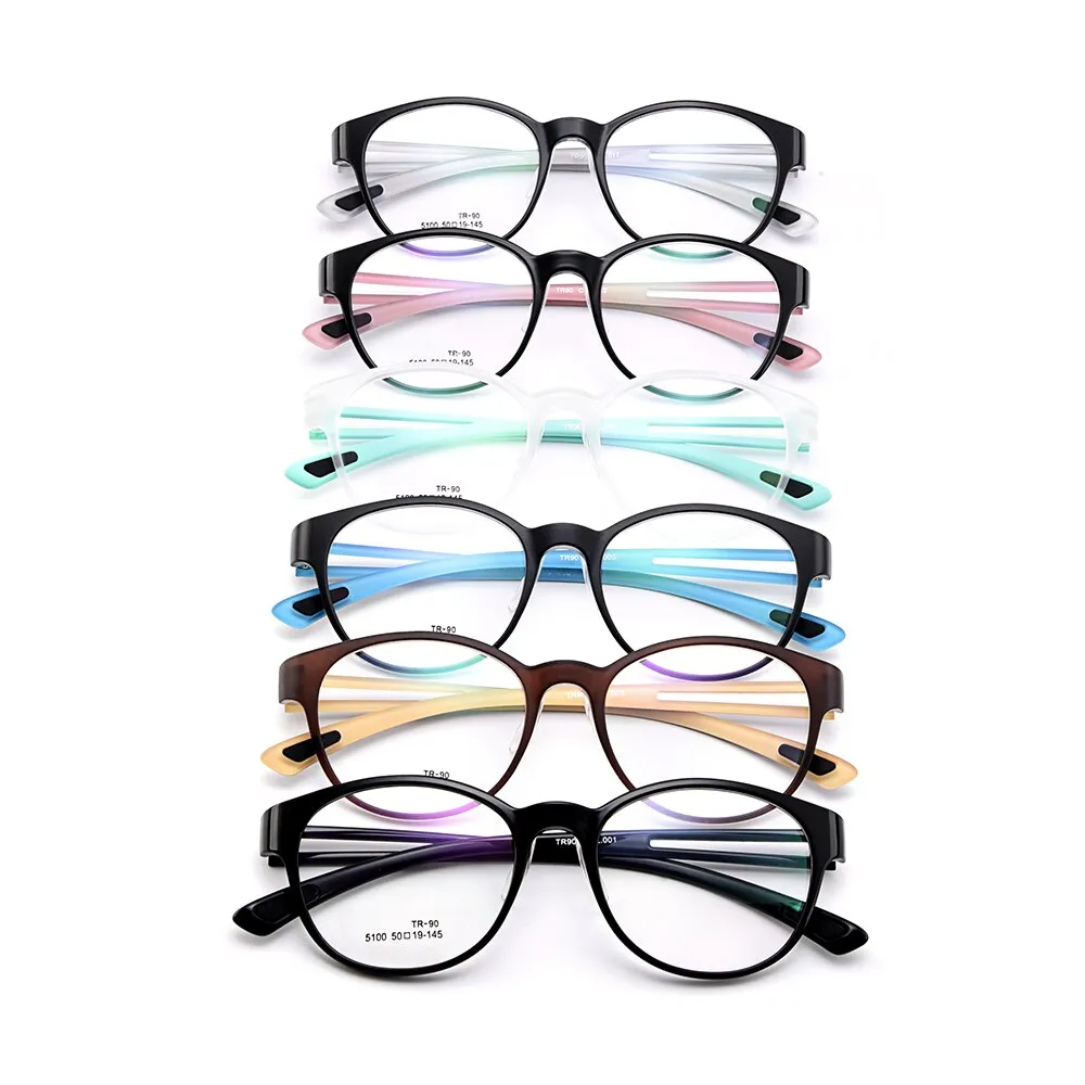 Gmei Unisex Eyeglasses Ultra-Light Tr90 Plastic 6 Colors M5100
