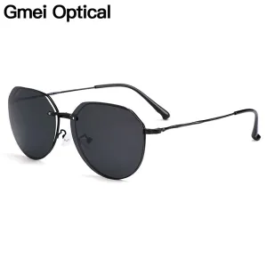 Gmei Women's Eyeglasses Clip On Sunglasses Titanium Alloy S9331