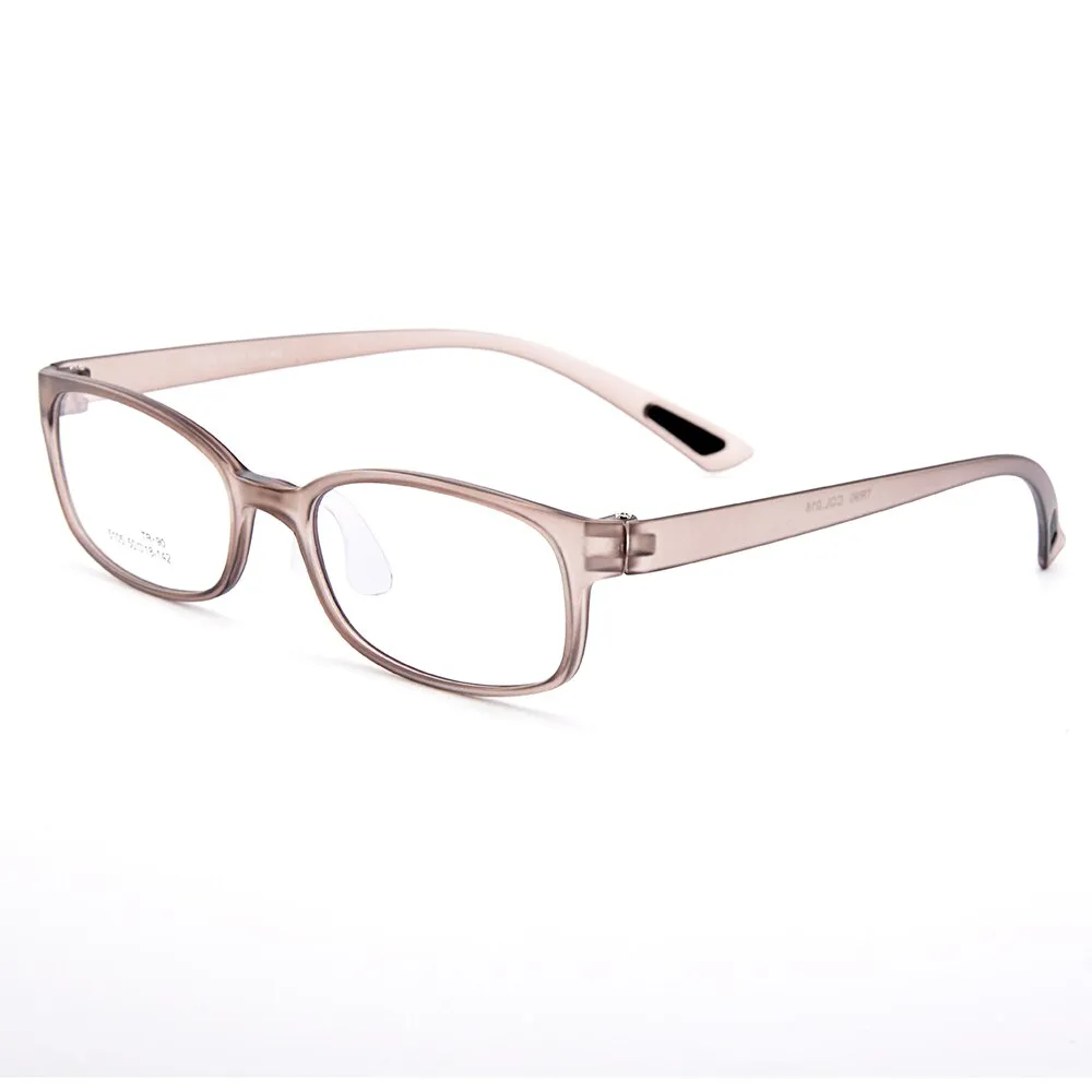 Gmei Women's Eyeglasses Flexible Tr90 Silicone Saddle Nose Pads M5105