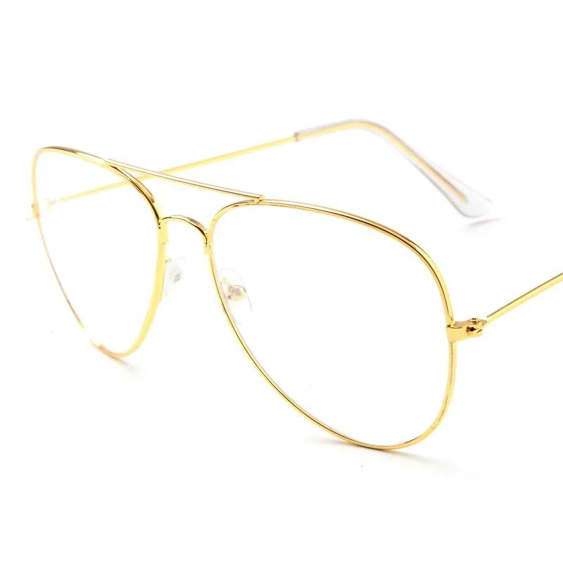 Gold Frame Classic Eyeglasses