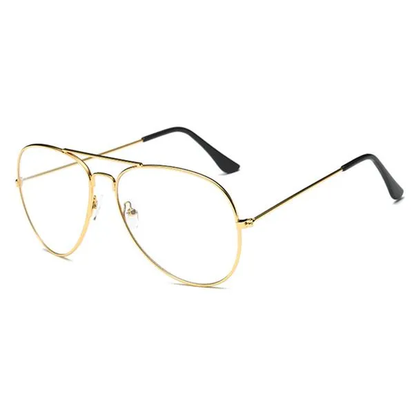 Gold Frame Classic Eyeglasses