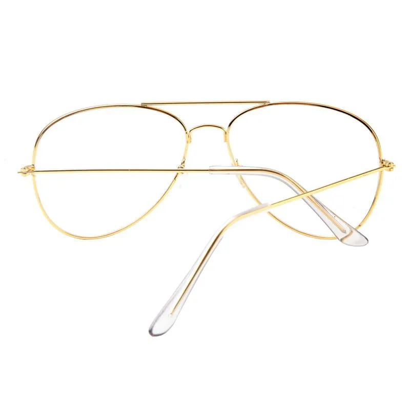 Gold Frame Classic Eyeglasses