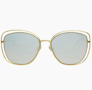 Golden Girl Sunglasses - Gold/Silver