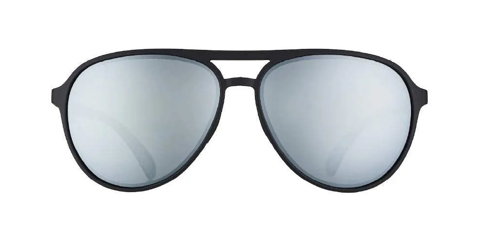 Goodr Mach Gs Polarized Aviator Sunglasses – No-Slip, No-Bounce, UV400 Protection for Running, Cycling & Everyday Adventure
