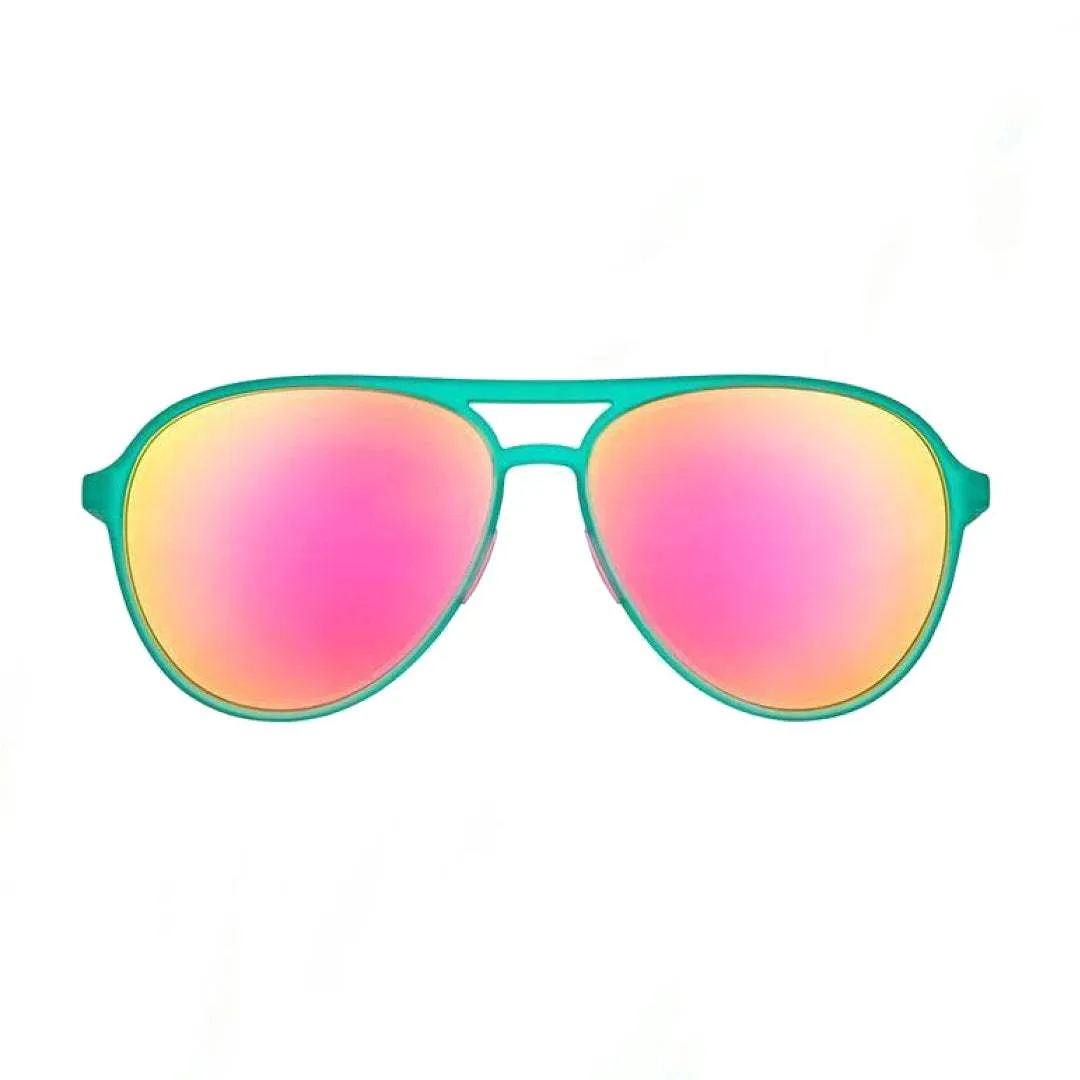 Goodr Mach Gs Polarized Aviator Sunglasses – No-Slip, No-Bounce, UV400 Protection for Running, Cycling & Everyday Adventure
