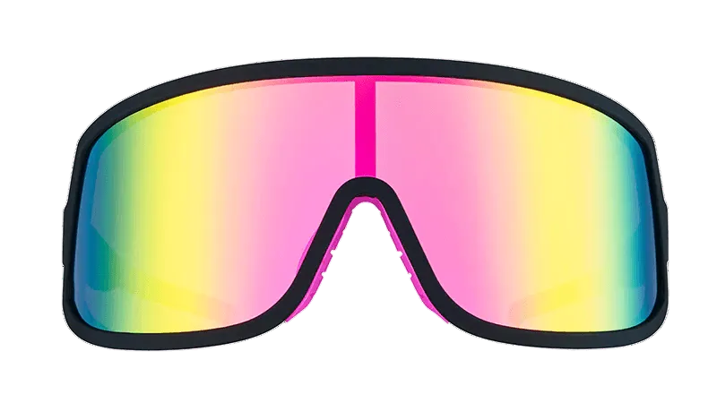 Goodr Wrap Gs Polarized Performance Sunglasses – No-Slip, No-Bounce, Full Coverage for Maximum Protection