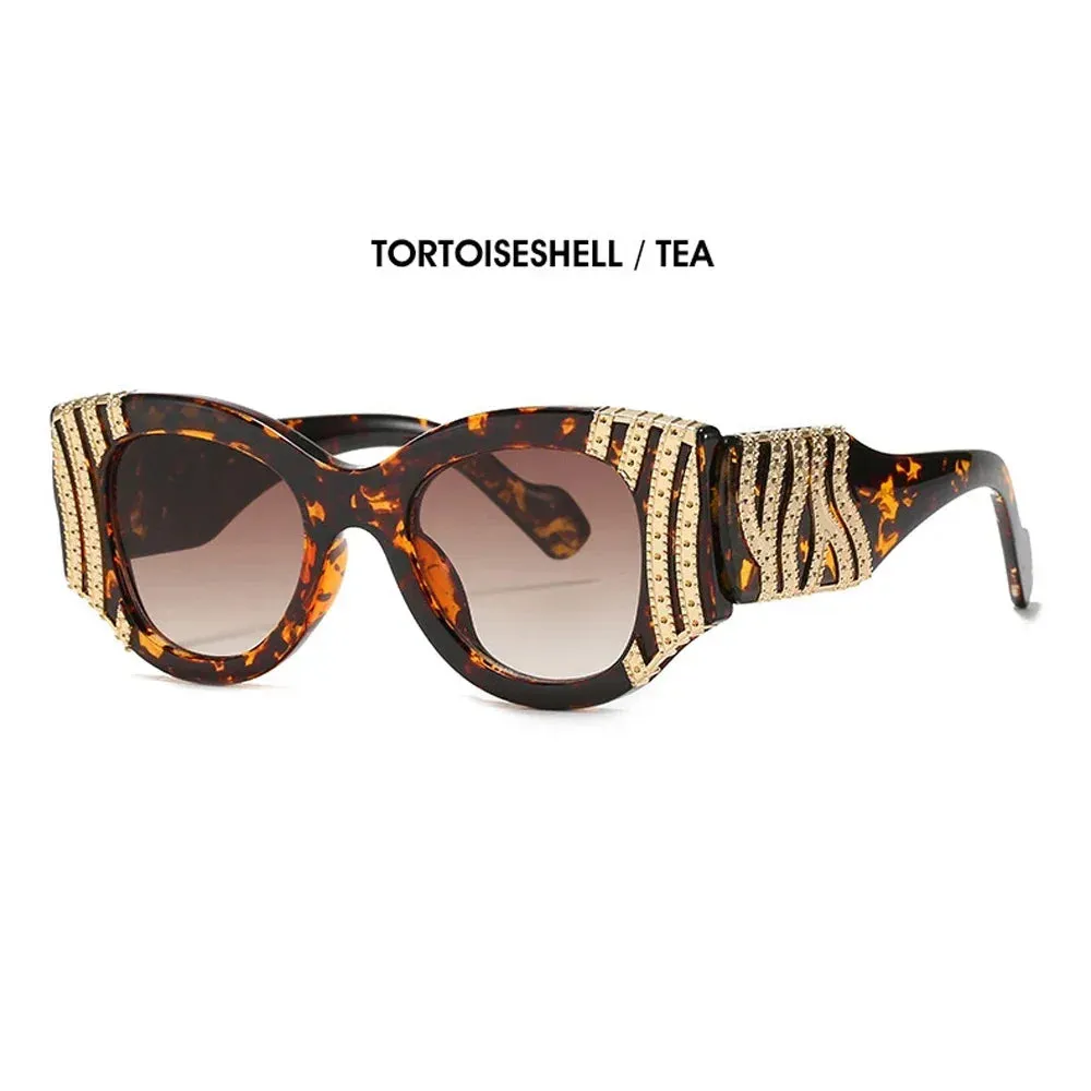 Gorgeous Cat Eye Sunglasses with UV400 Protection