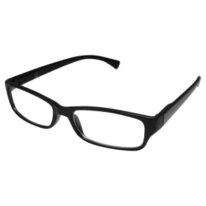 grinderPUNCH Kids Smart Looks Eye Glasses Rectangle Nerd Children's Clear Lens (Age 6-12) Halloween Costume Glasses - 100% UV400 protection