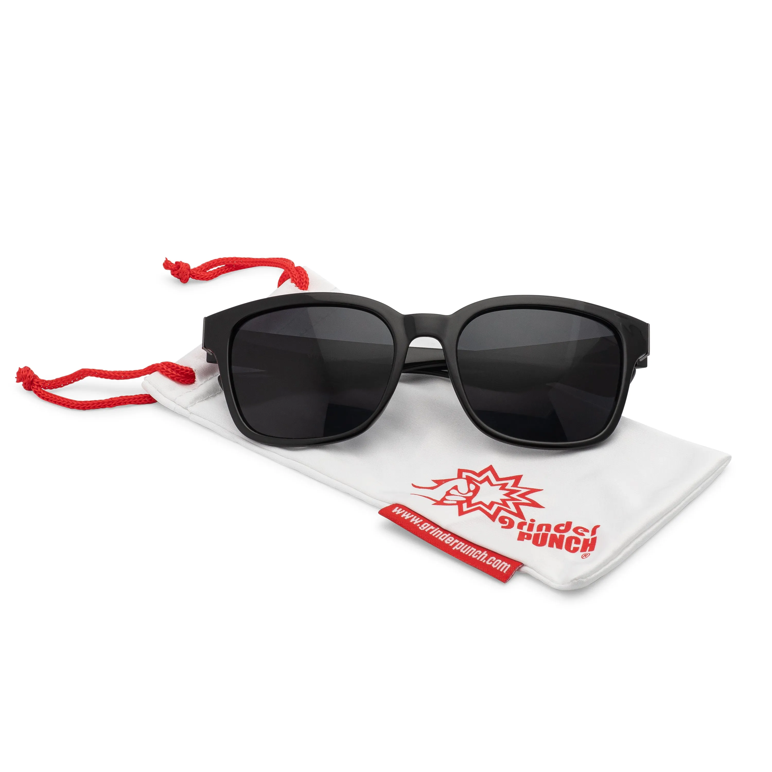 grinderPUNCH Trendy Oversized Sunglasses Classic Square Vintage Fashion Style Sun glasses