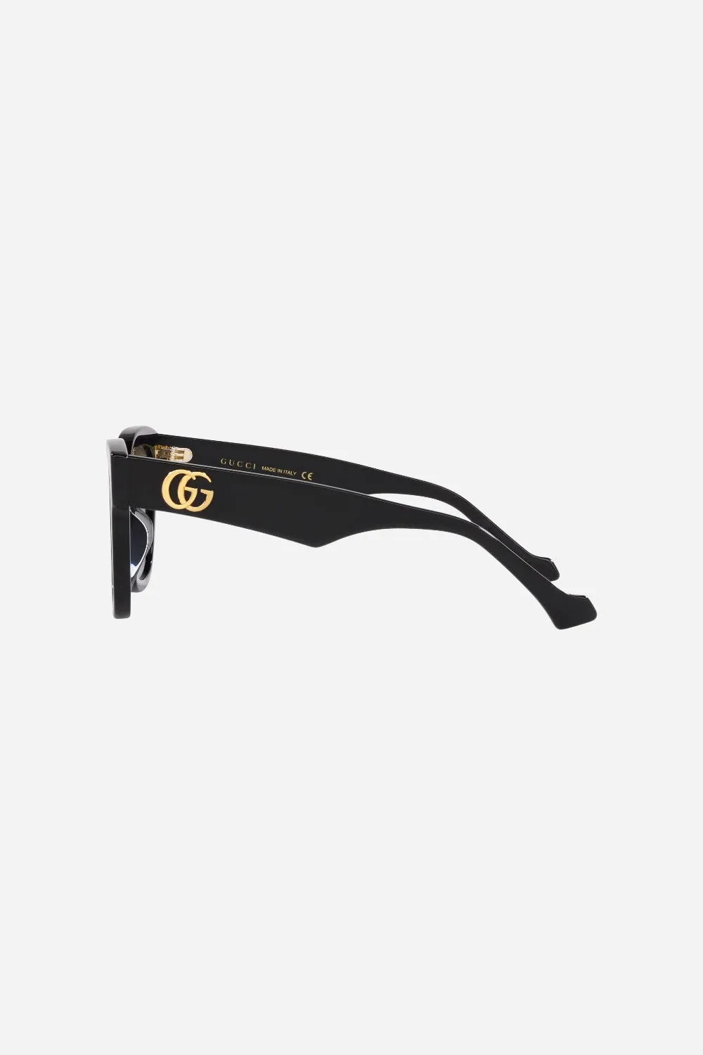 Gucci Black Rectangle Sunglasses - Gg0998s-001 52