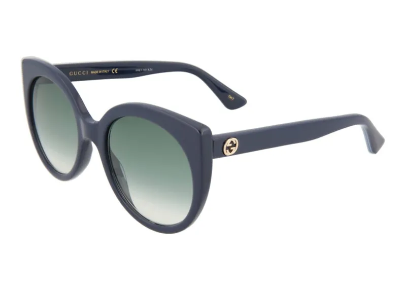Gucci Cat Eye Sunglasses Blue/Grey