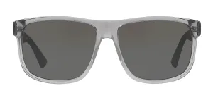 GUCCI GG0010S 004 Flattop Polarized Sunglasses