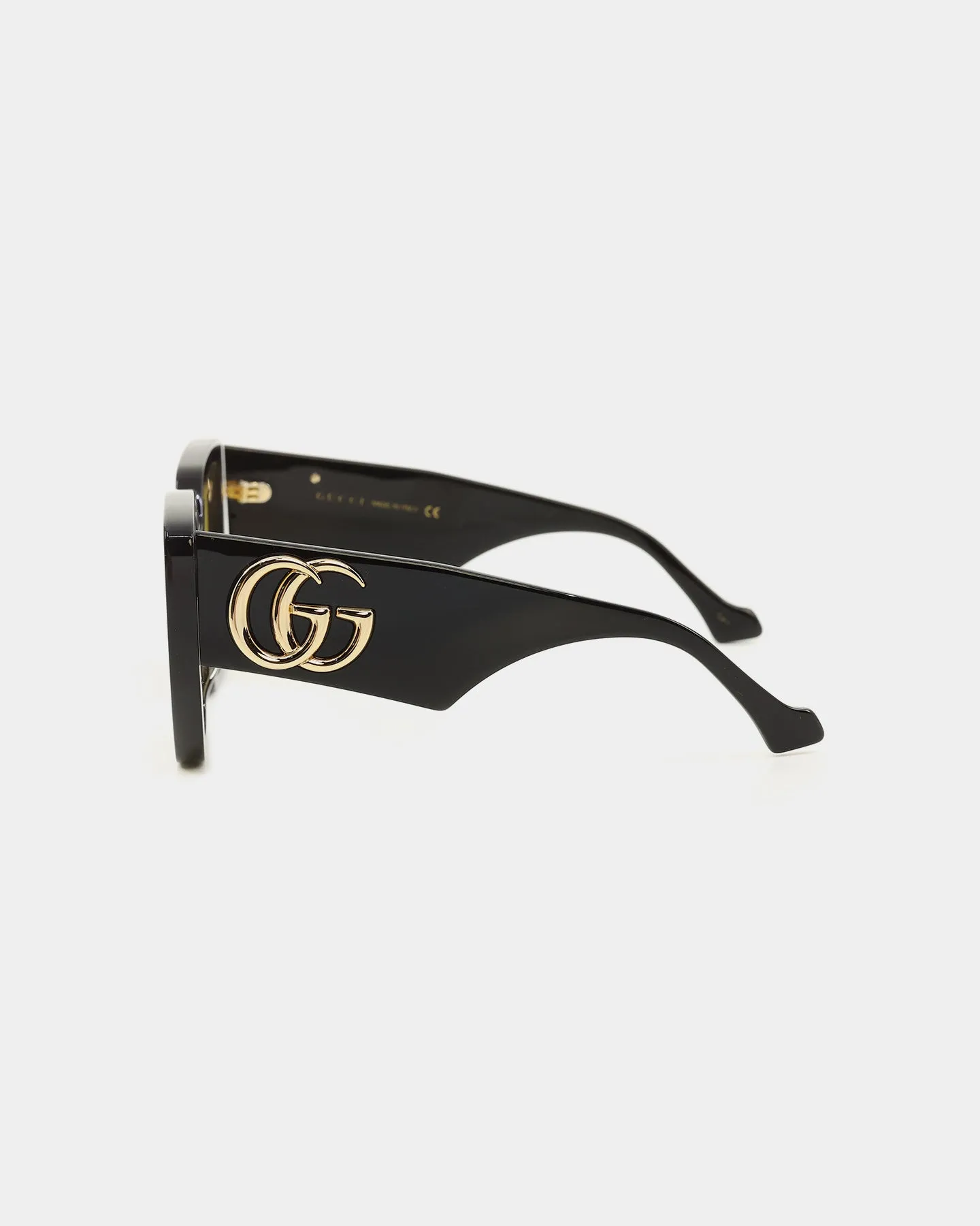 Gucci GG0956S-004 54 Sunglasses Black/Yellow