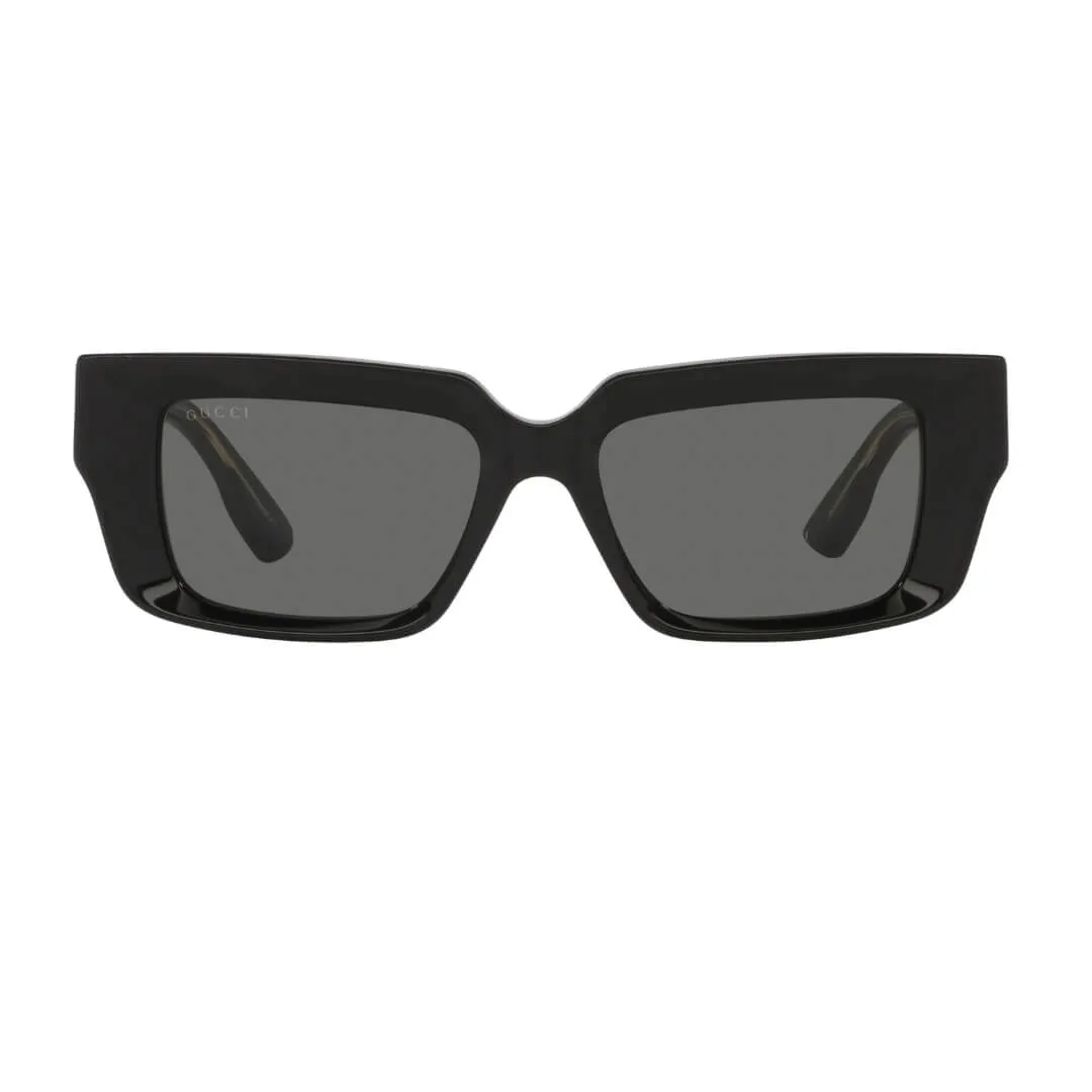 Gucci GG1529S 001 Unisex Sunglasses - Black Frame, Grey Lenses
