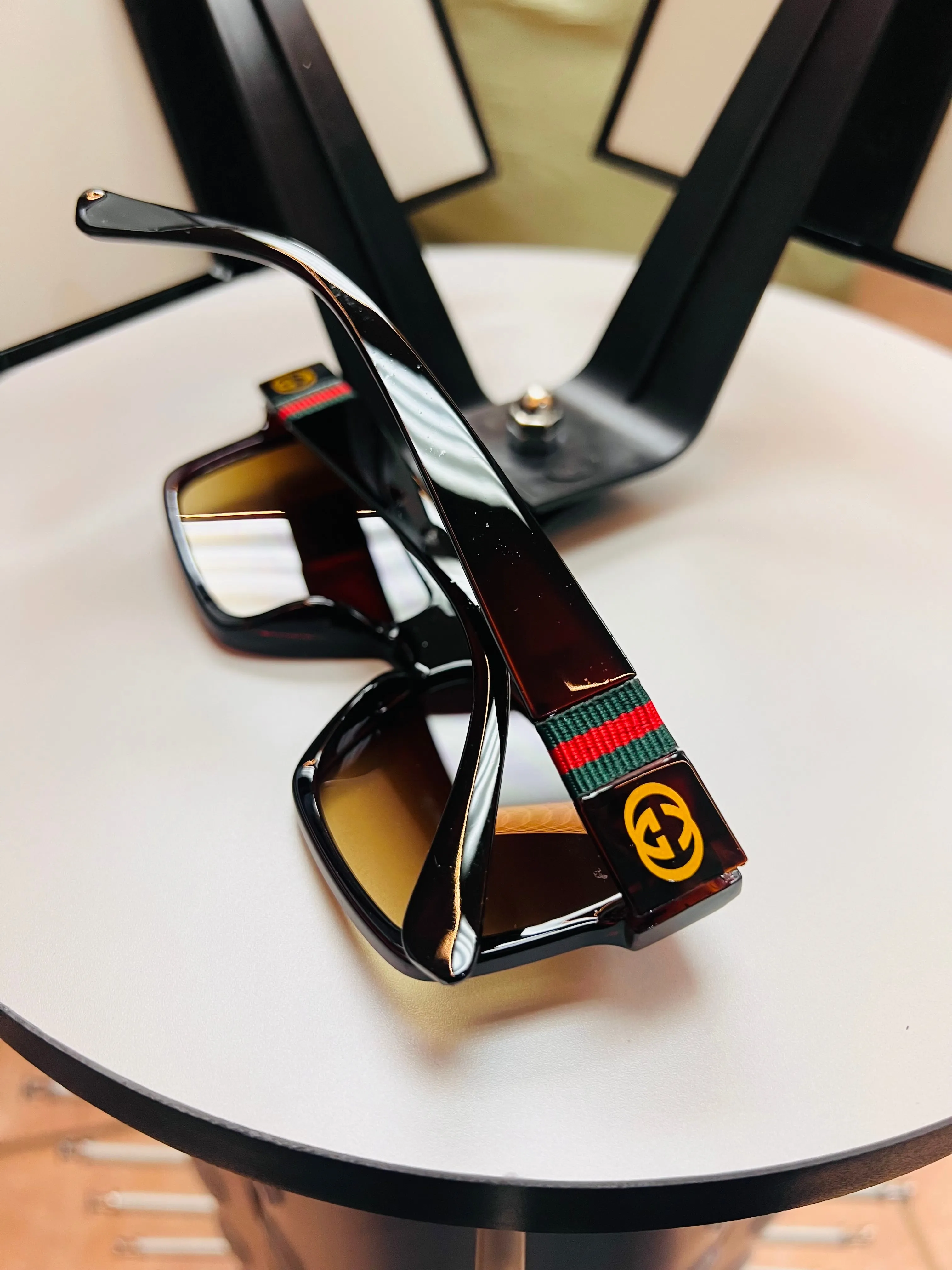 Gucci Oversized Rectangular Sunglasses - Luxury Designer Shades