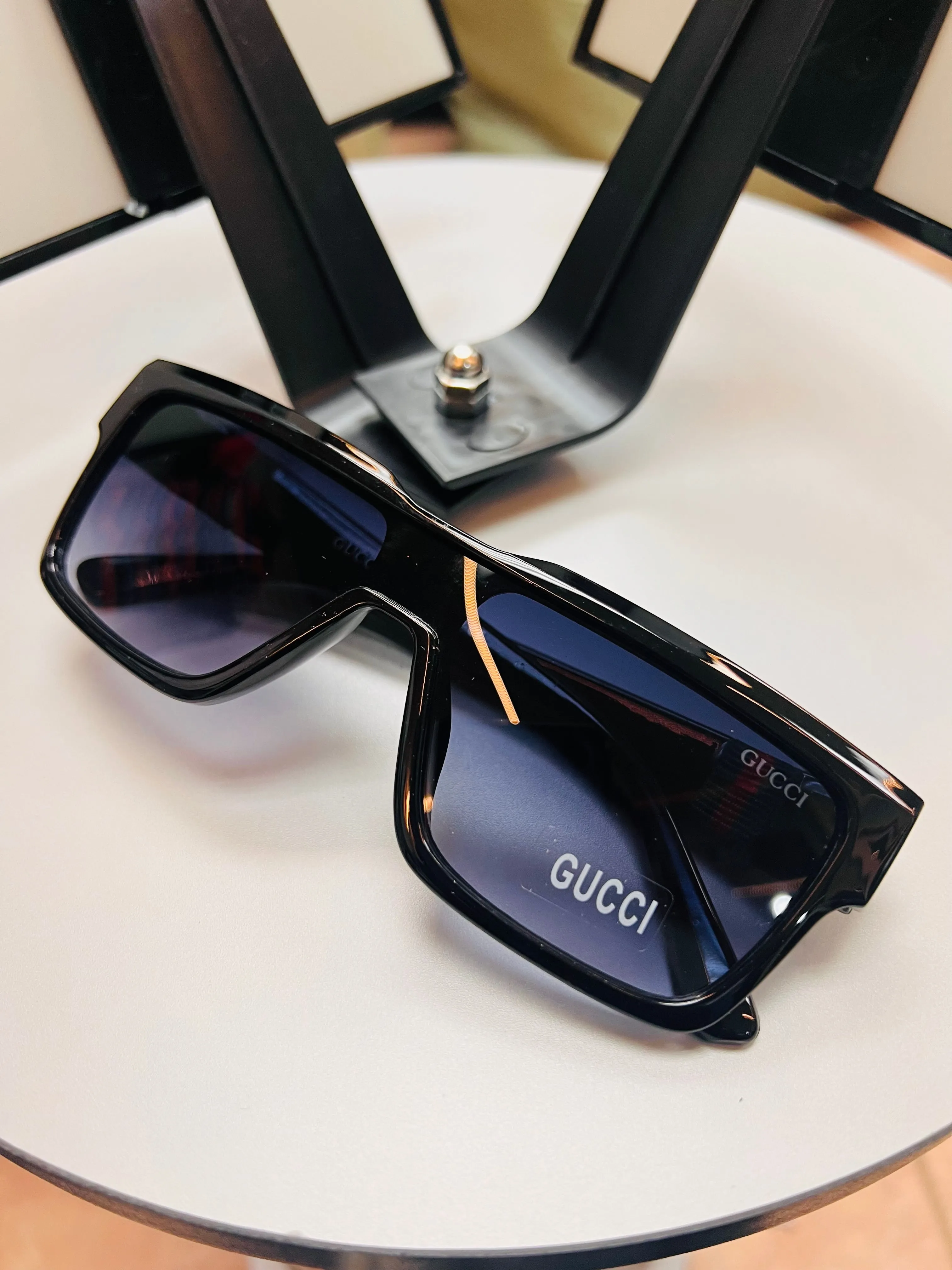Gucci Oversized Rectangular Sunglasses - Luxury Designer Shades