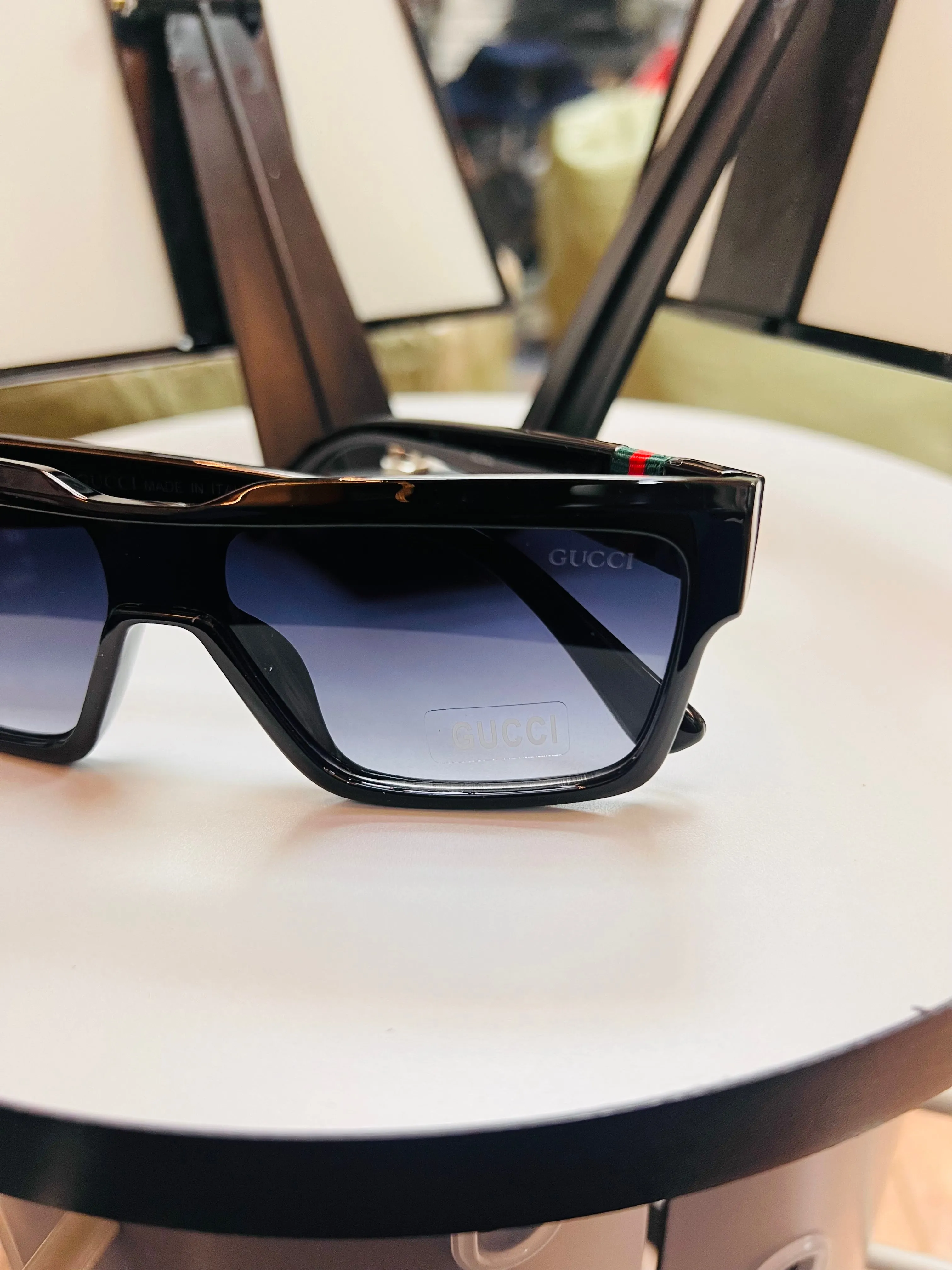 Gucci Oversized Rectangular Sunglasses - Luxury Designer Shades