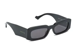 Gucci Rectangle Sunglasses Black