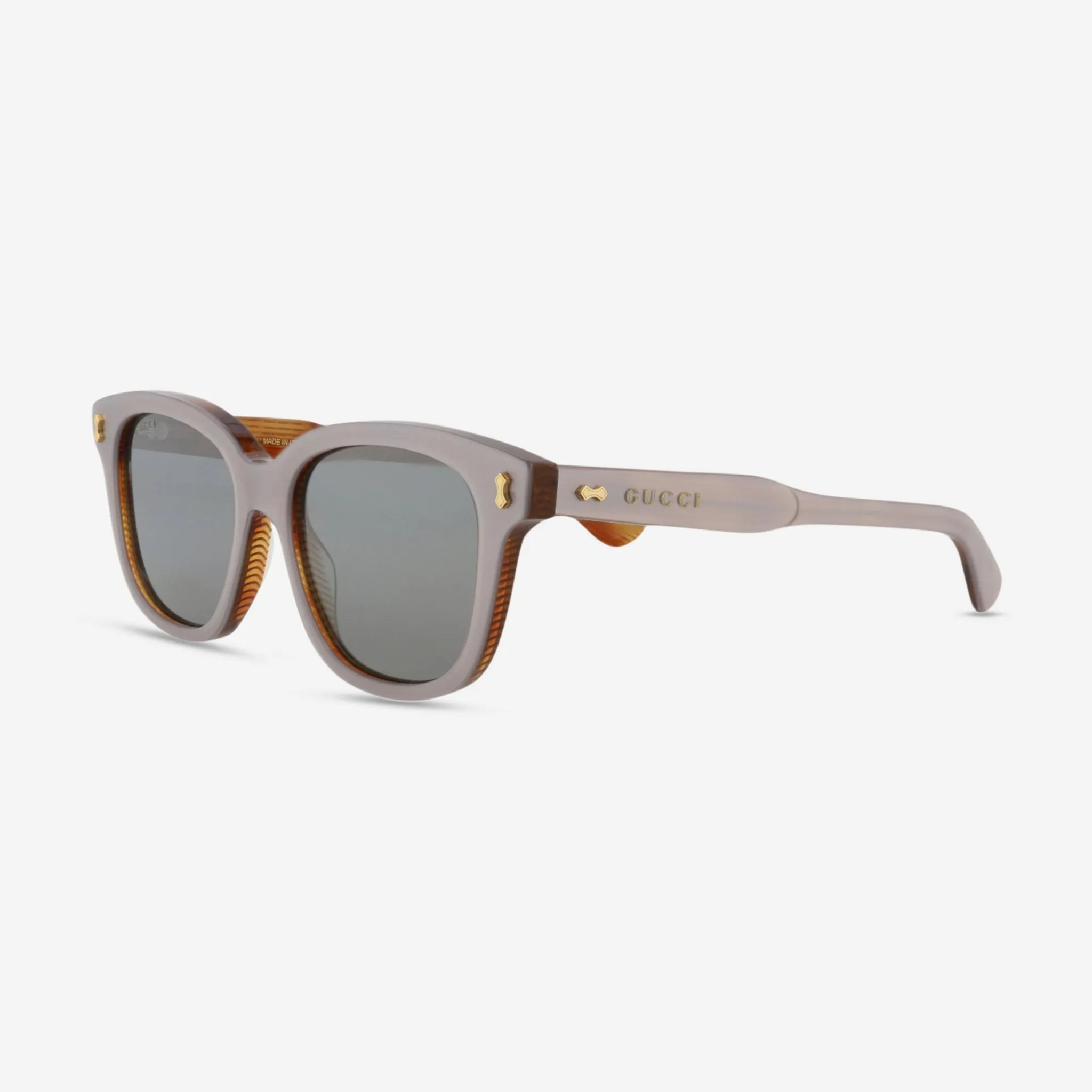 Gucci Square Recycled Acetate Unisex Sunglasses GG1264S-30013834-004