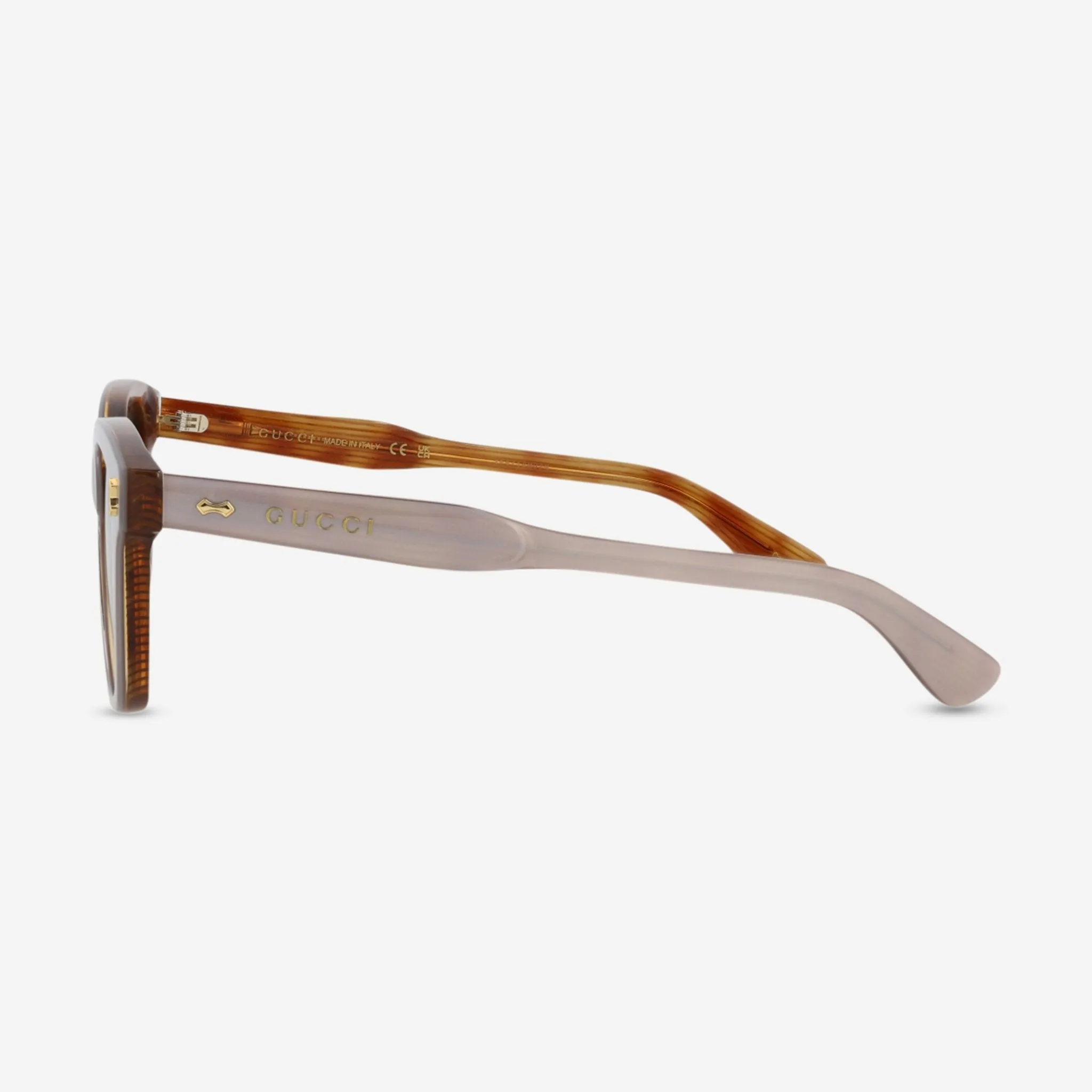 Gucci Square Recycled Acetate Unisex Sunglasses GG1264S-30013834-004