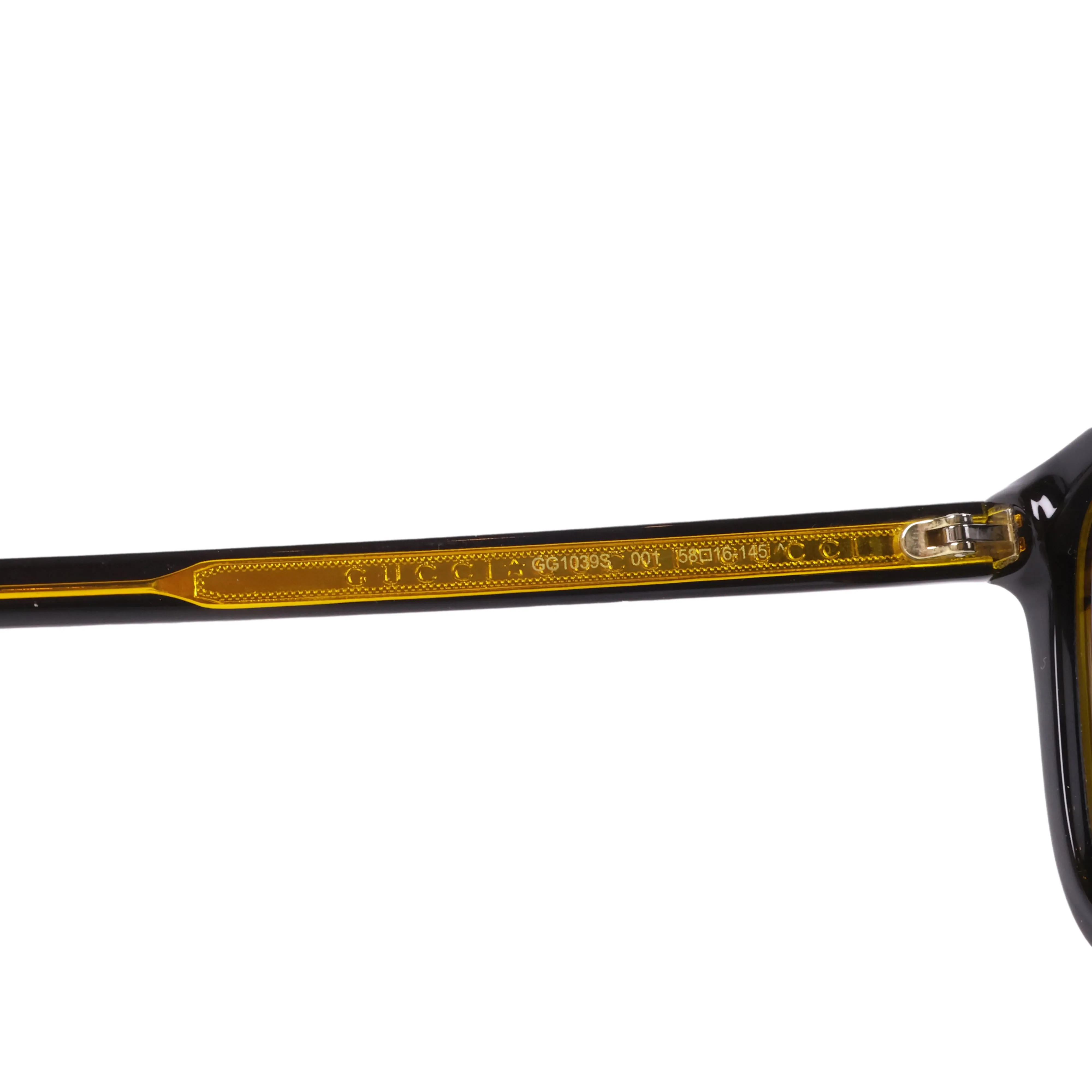 Gucci Sunglasses Black/Yellow
