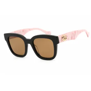 Gucci Women's Sunglasses - Black/Pink Cat Eye Full Rim Plastic Frame | GG0998S 005