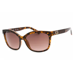 Guess Factory Women's Sunglasses - Dark Havana Full Rim Cat Eye Frame | GF0300 52F