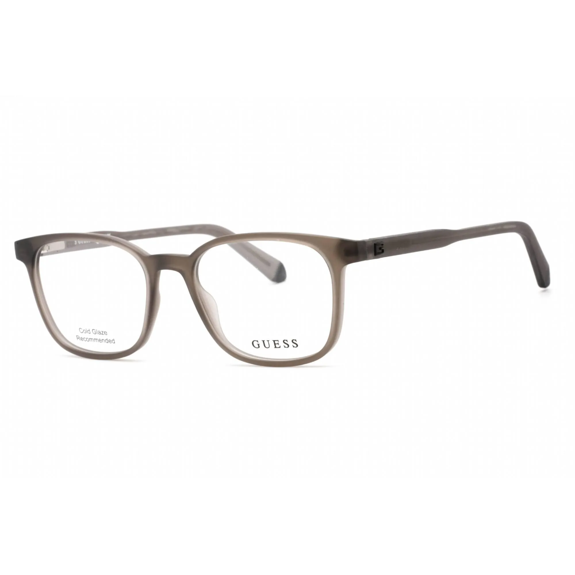 Guess Men's Eyeglasses - Grey/Other Plastic Full Rim Rectangular Frame | GU1974 020