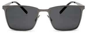 Gunmetal Wayfarer Polarized Sunglass for Men and Women