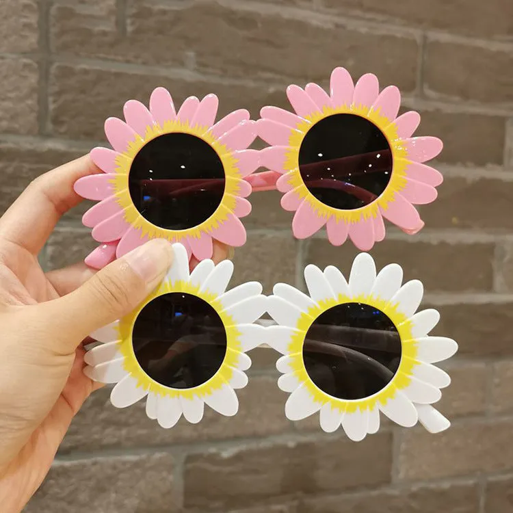 GV Kids Cute Round Frame Children Sunglasses Kids Oculos Sun Glasses Boys Eyeglasses Sunflower 2022 Shades Girls Lens