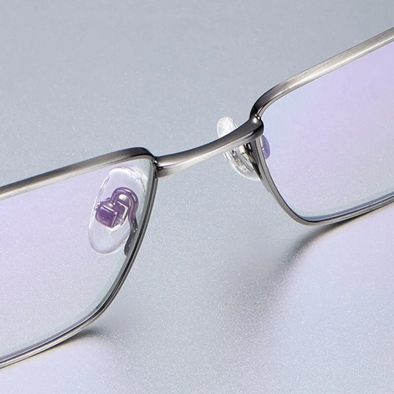 Handoer Men's Full Rim Square Alloy Eyeglasses F3099