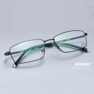 Handoer Men's Full Rim Square Alloy Eyeglasses F3099