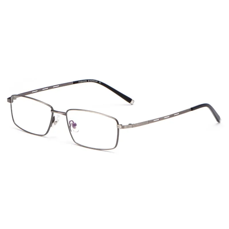 Handoer Men's Full Rim Square Alloy Eyeglasses F3099