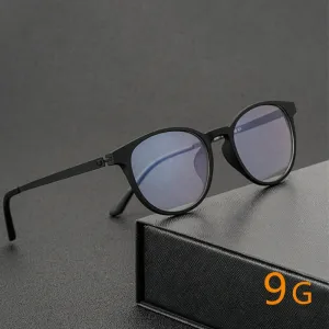 Handoer Unisex Full Rim Square Tr 90 Titanium Hyperopic Photochromic  175 To  325 Reading Glasses 23091