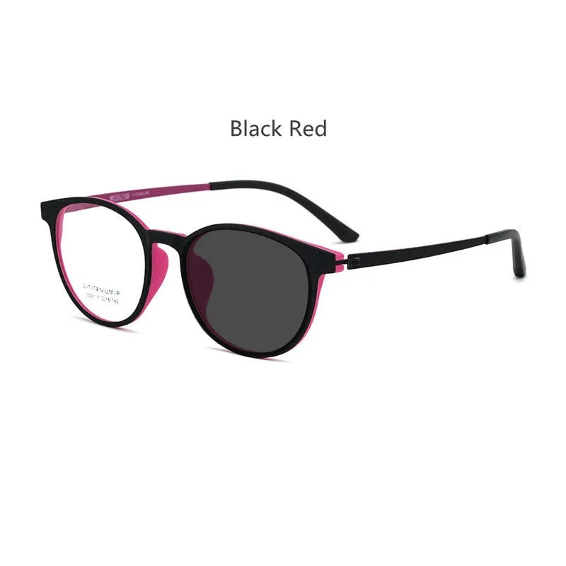 Handoer Unisex Full Rim Square Tr 90 Titanium Hyperopic Photochromic  175 To  325 Reading Glasses 23091