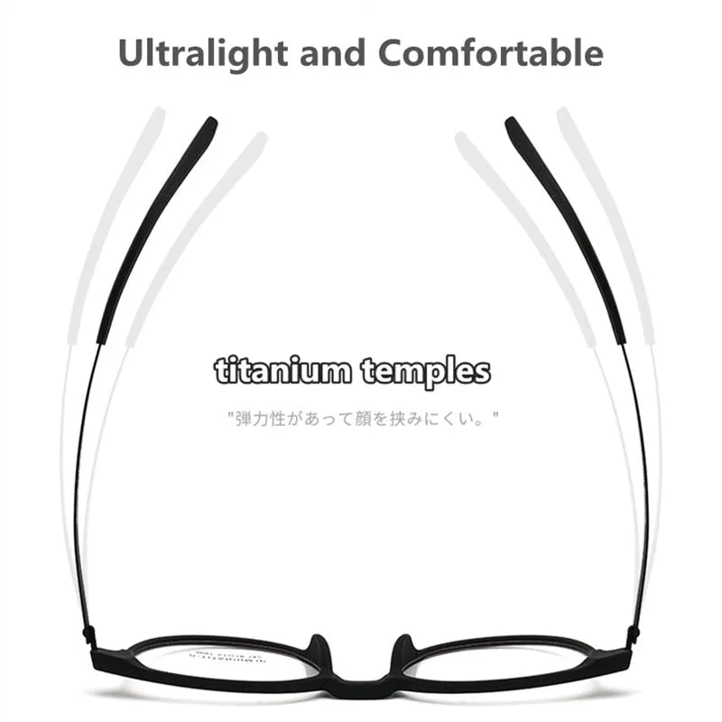 Handoer Unisex Full Rim Square Tr 90 Titanium Hyperopic Photochromic  175 To  325 Reading Glasses 23091