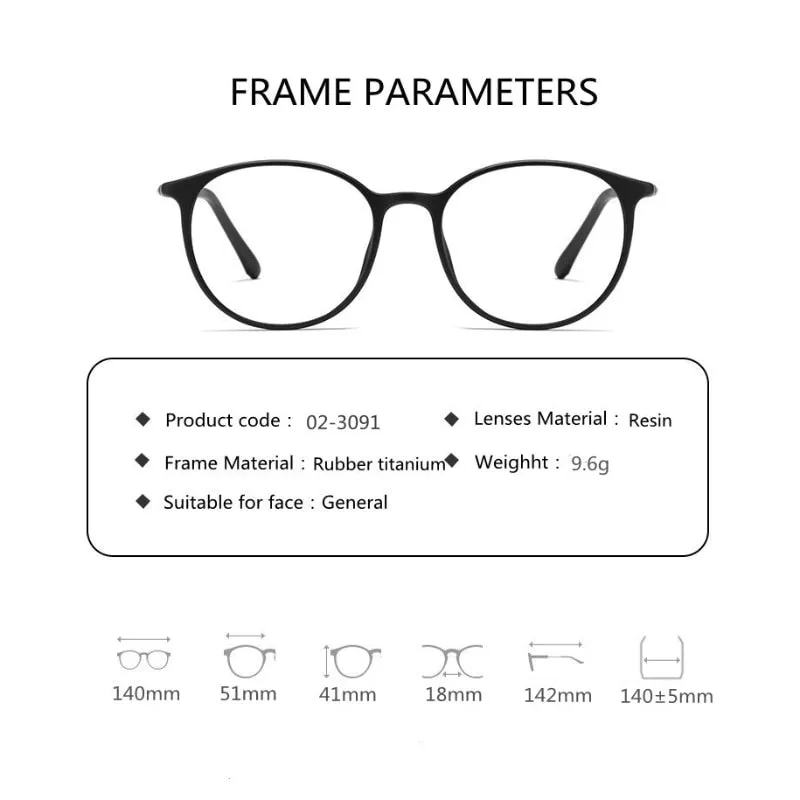 Handoer Unisex Full Rim Square Tr 90 Titanium Hyperopic Photochromic  175 To  325 Reading Glasses 23091