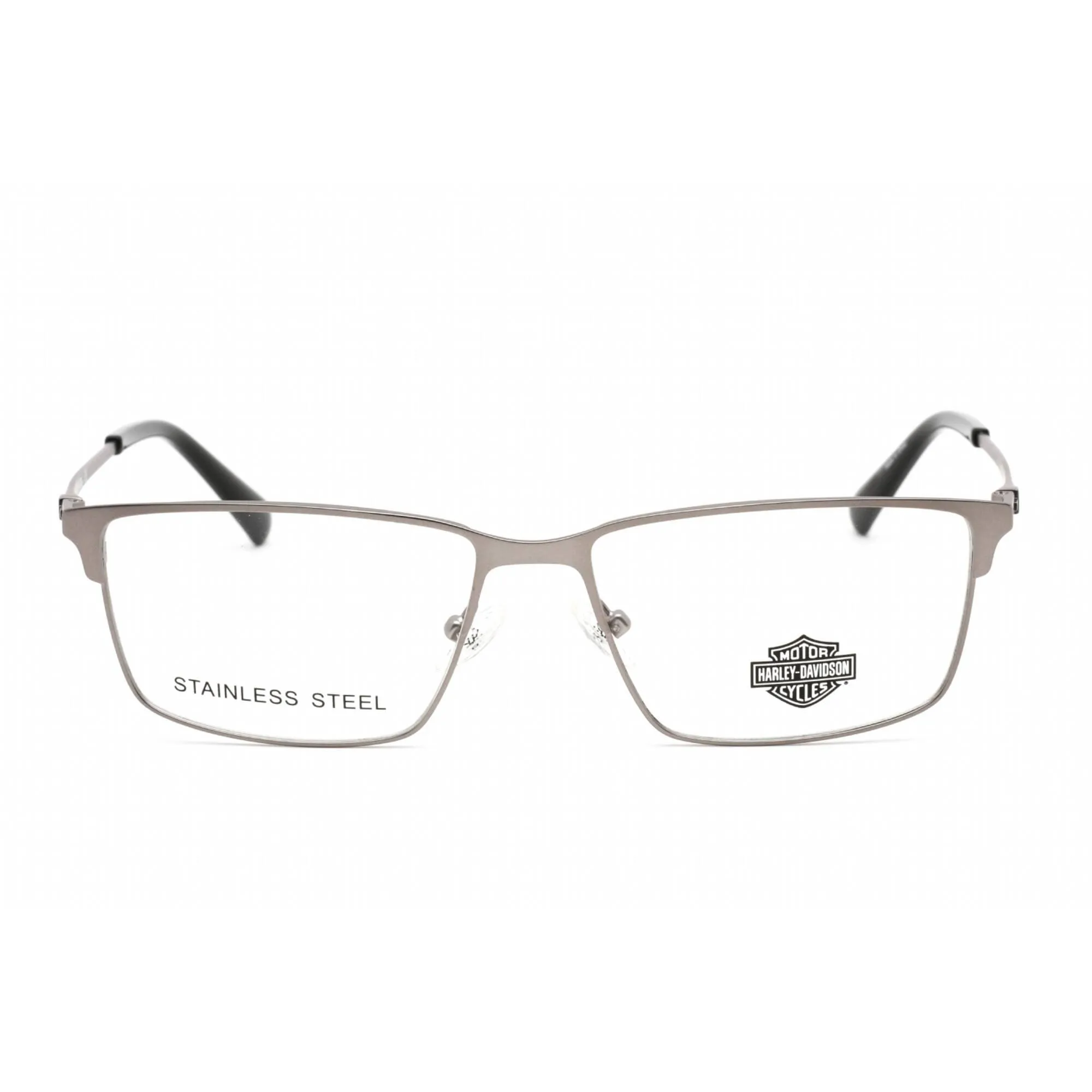 Harley Davidson Men's Eyeglasses - Full Rim Matte Light Nickeltin Frame | HD0914 011