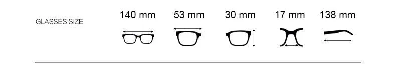 Hdcrafter Men's Full Rim Rectangle Titanium Frame Eyeglasses 9867