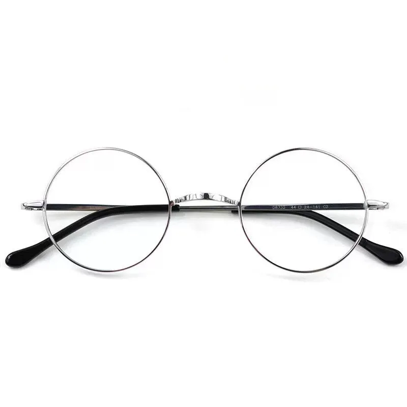 Hdcrafter Unisex Full Rim Round Titanium Eyeglasses
