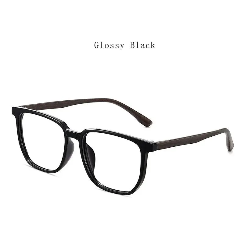Hdcrafter Unisex Full Rim Square Tr 90 Acetate Eyeglasses 752323