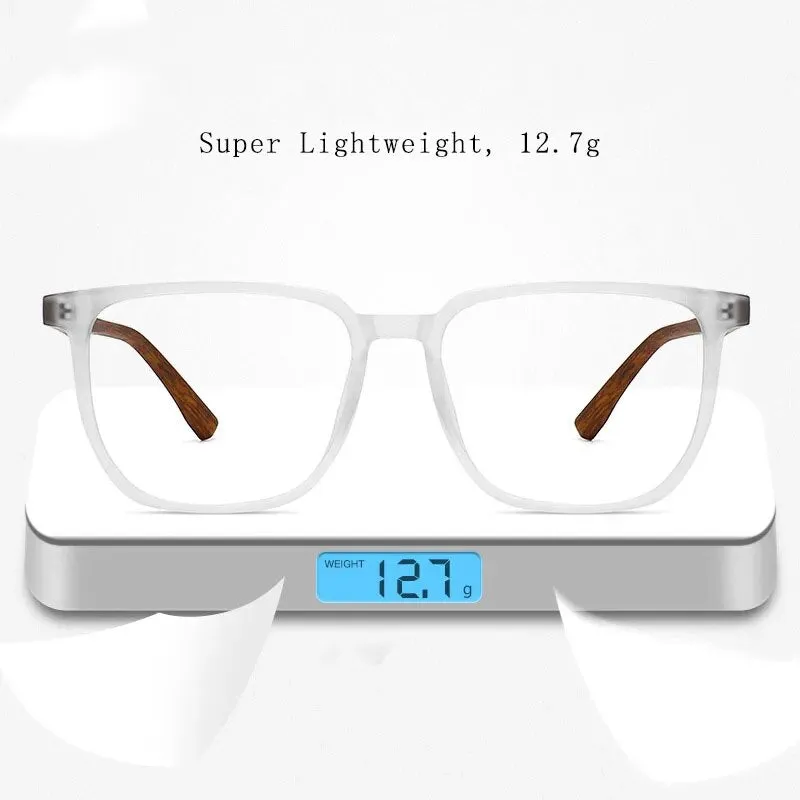 Hdcrafter Unisex Full Rim Square Tr 90 Acetate Eyeglasses 752323