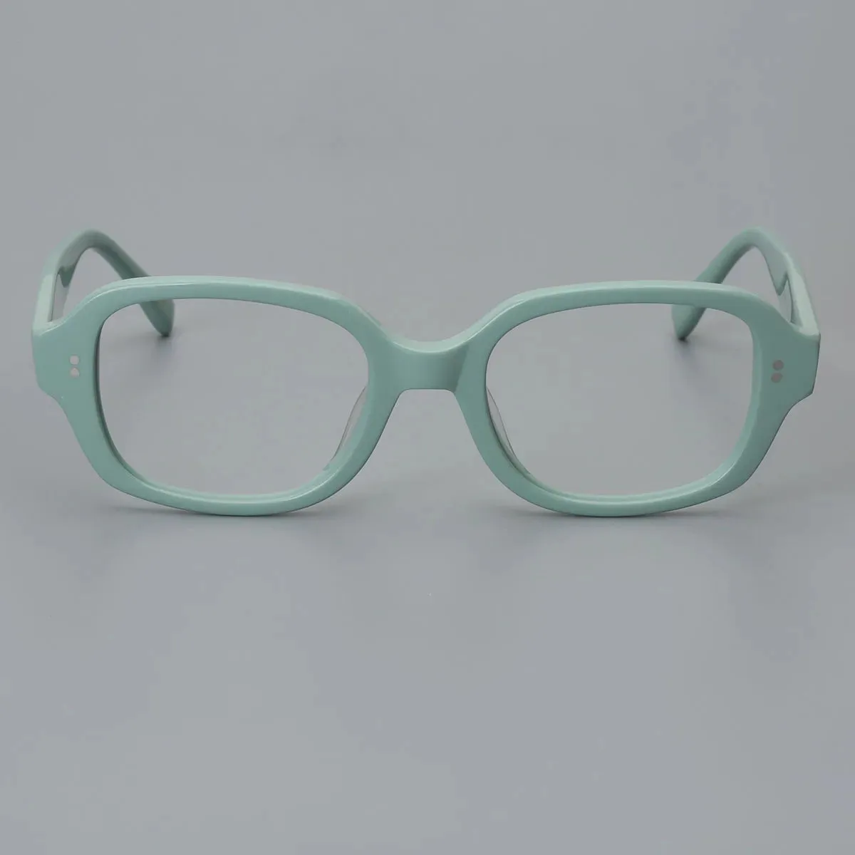 Hewei Unisex Full Rim Rectangle Acetate Eyeglasses 0026