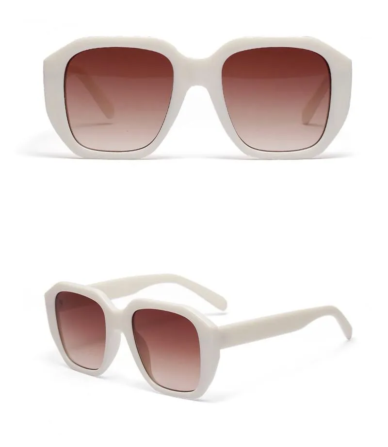 Hexagonal Oversize Sunglasses