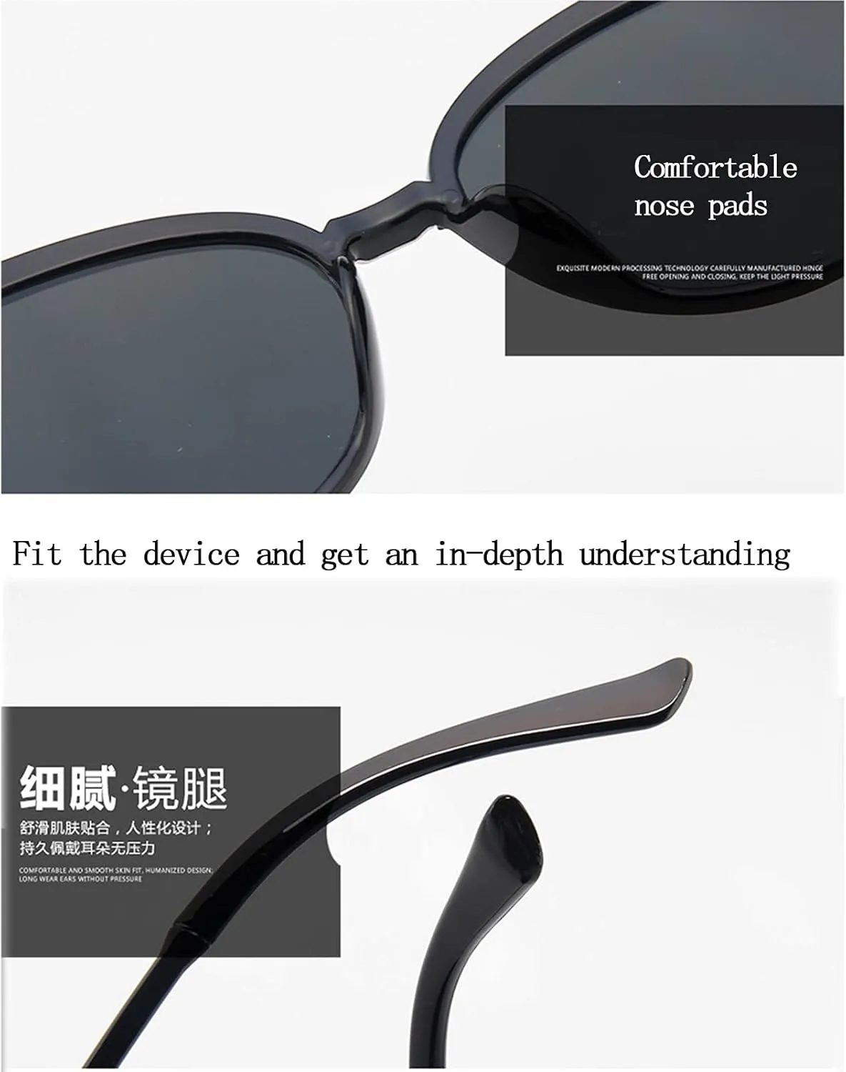 HHmei Polarized Sports Sunglasses for Men, Anti-Ultraviolet Reflection, Ultralight Frame, Sunglasses for Cycling Fishing Golf