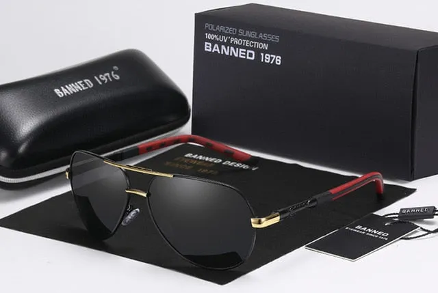 High quality Anti glare Polarized Aluminum  hot Men's Sunglasses